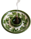 Green Bloom Dhoop Holder