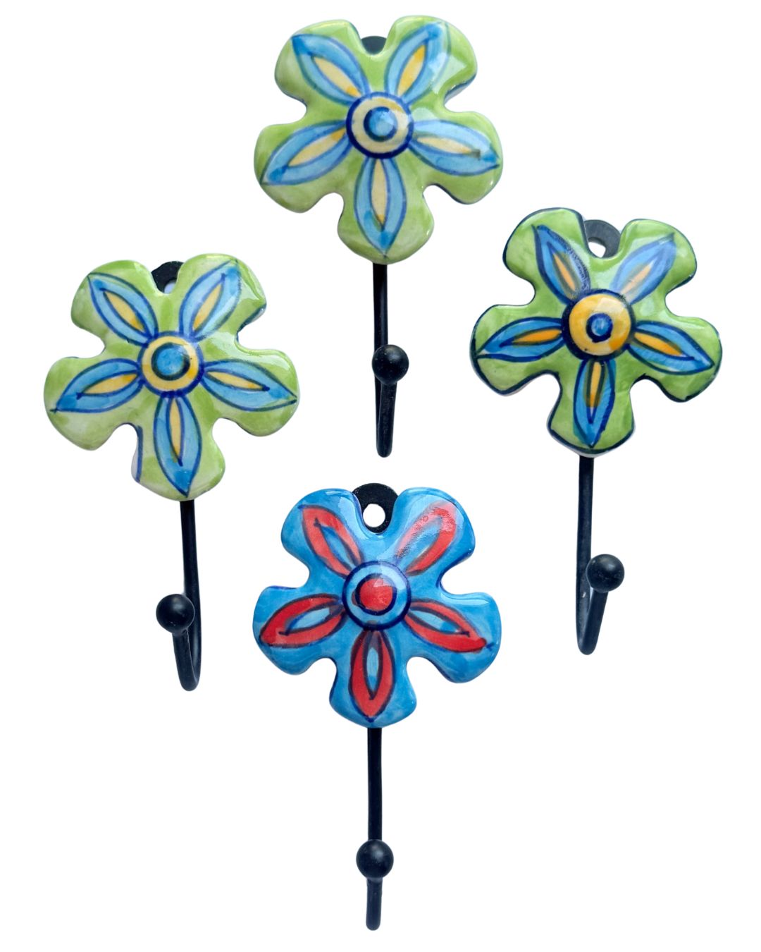 Spring Bloom Hook - Set of 4