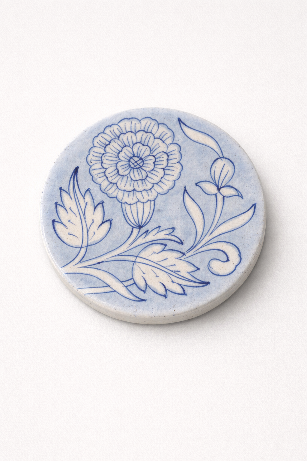 Petal Script Coaster Plate