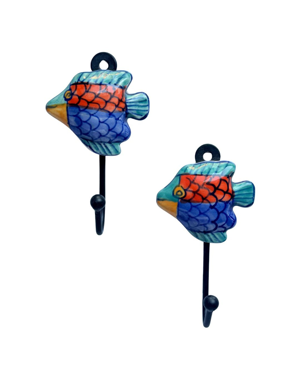 Coastal Fish Hook - Set of 2