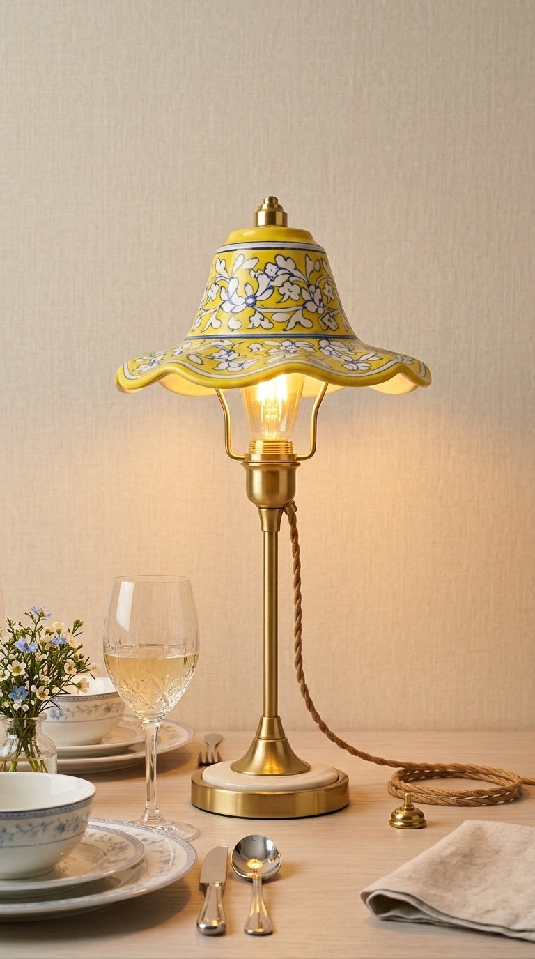 Saanjh Floral Pendant Light