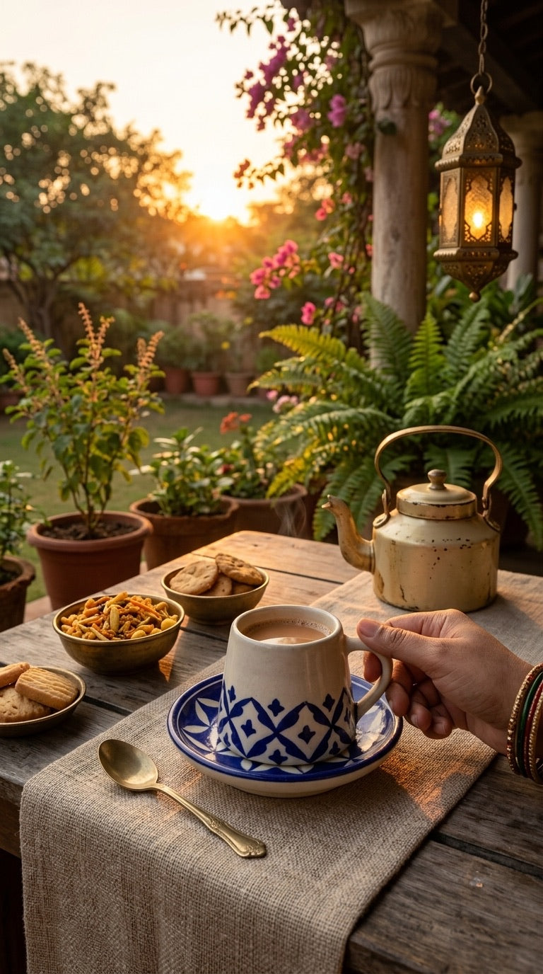 Jaipur Trellis Tea Mug 200 ml