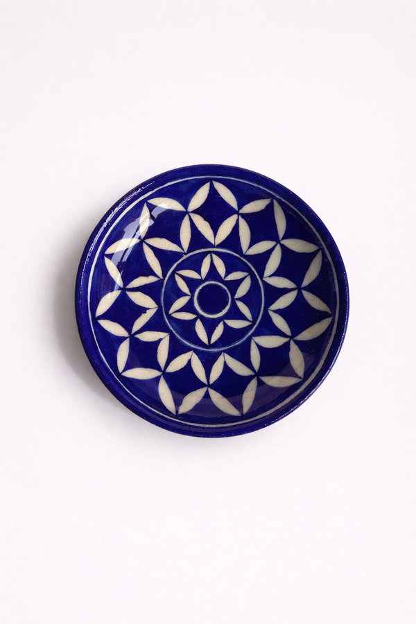 Indigo Mandala Side Plate