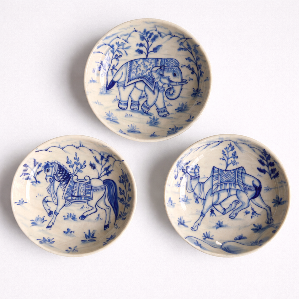 Raj Darbar Heritage - Wall Plates Set of 3