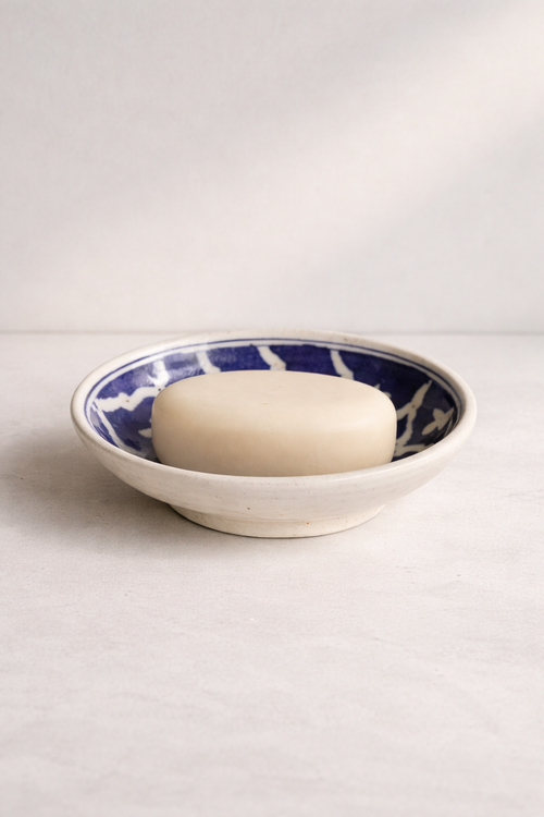 Blue Ripple Soap Dish – Spa Edition