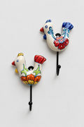Morning Rooster Hook - Set of 2