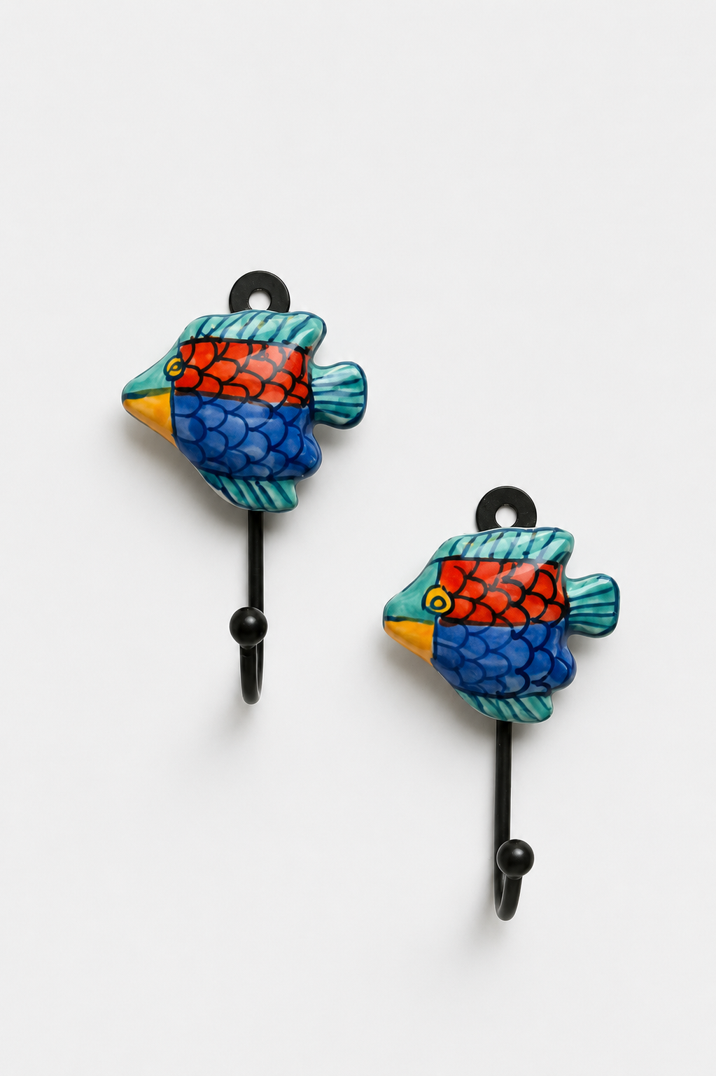 Coastal Fish Hook - Set of 2