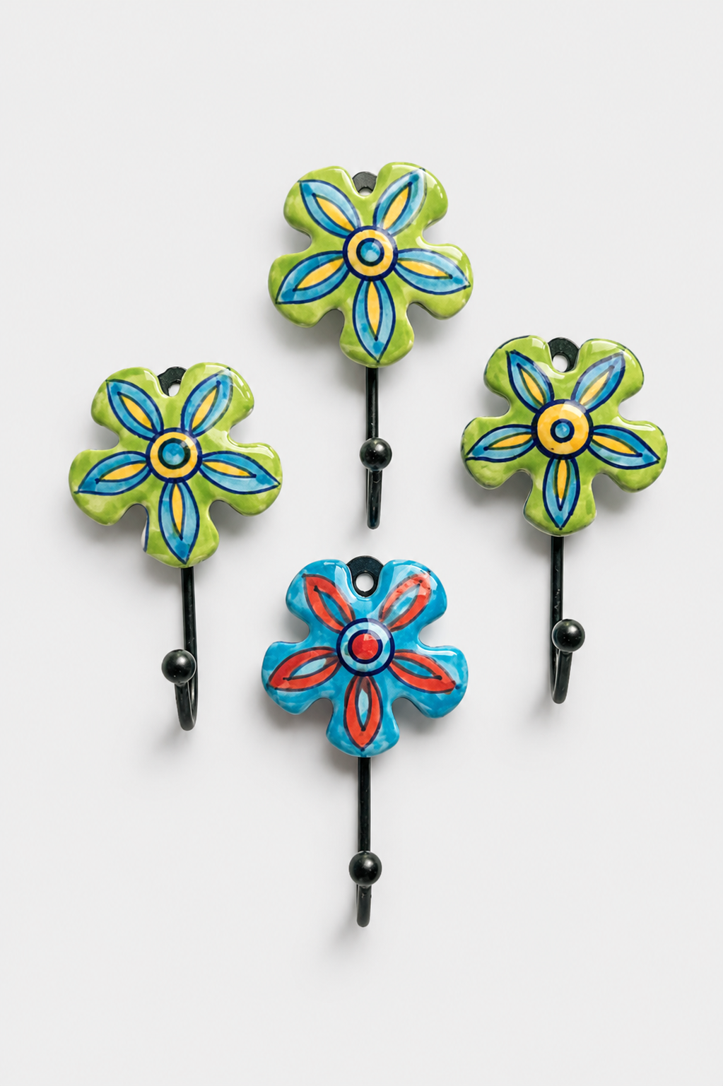 Spring Bloom Hook - Set of 4