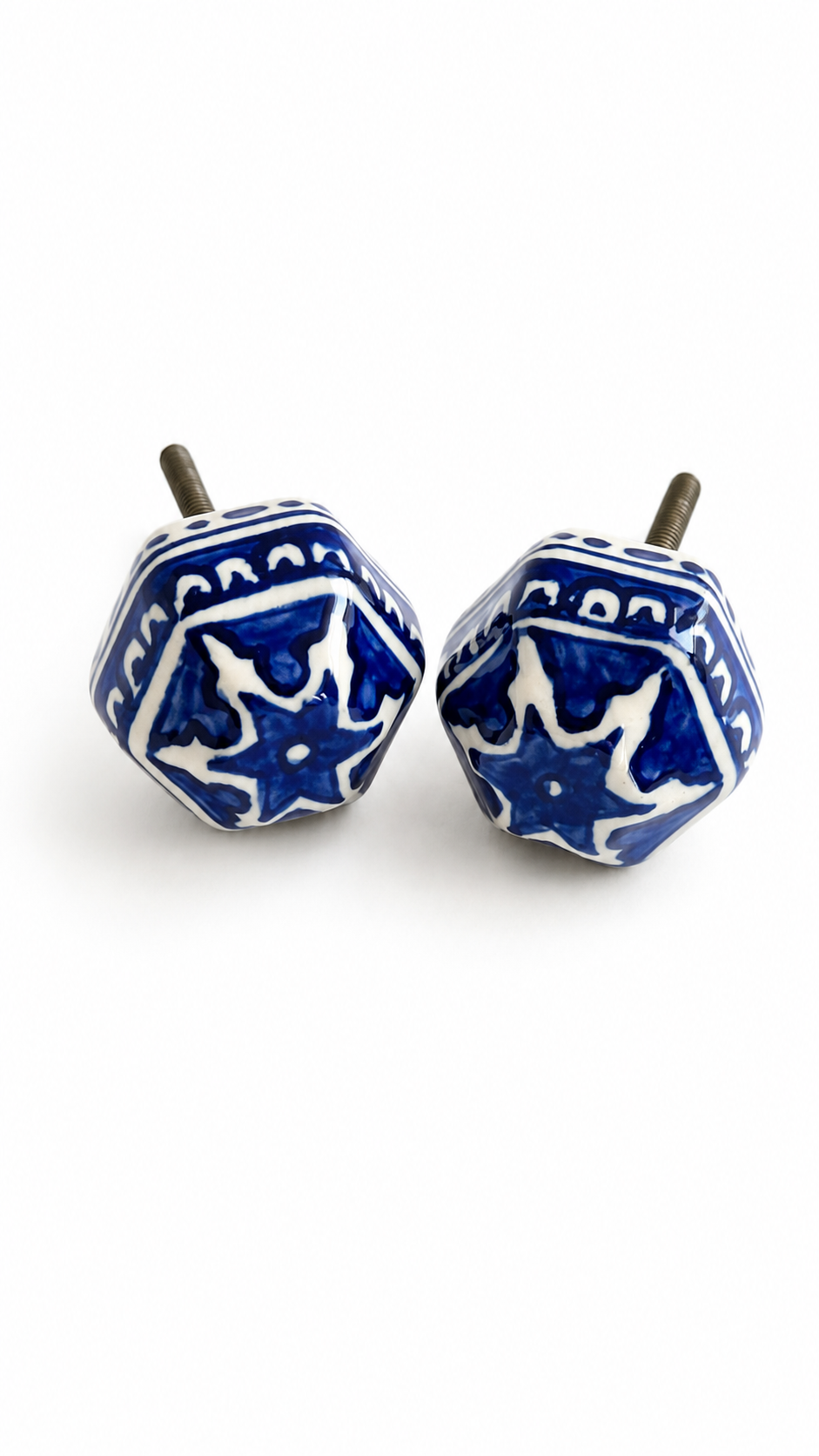Neel Gul Door Knob - Set of 4