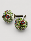 Garden Vine Door Knob - Set of 4