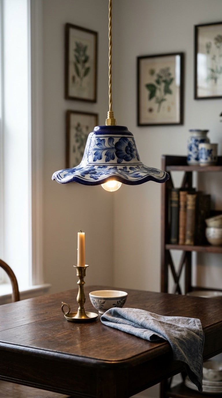 Saanjh Floral Pendant Light