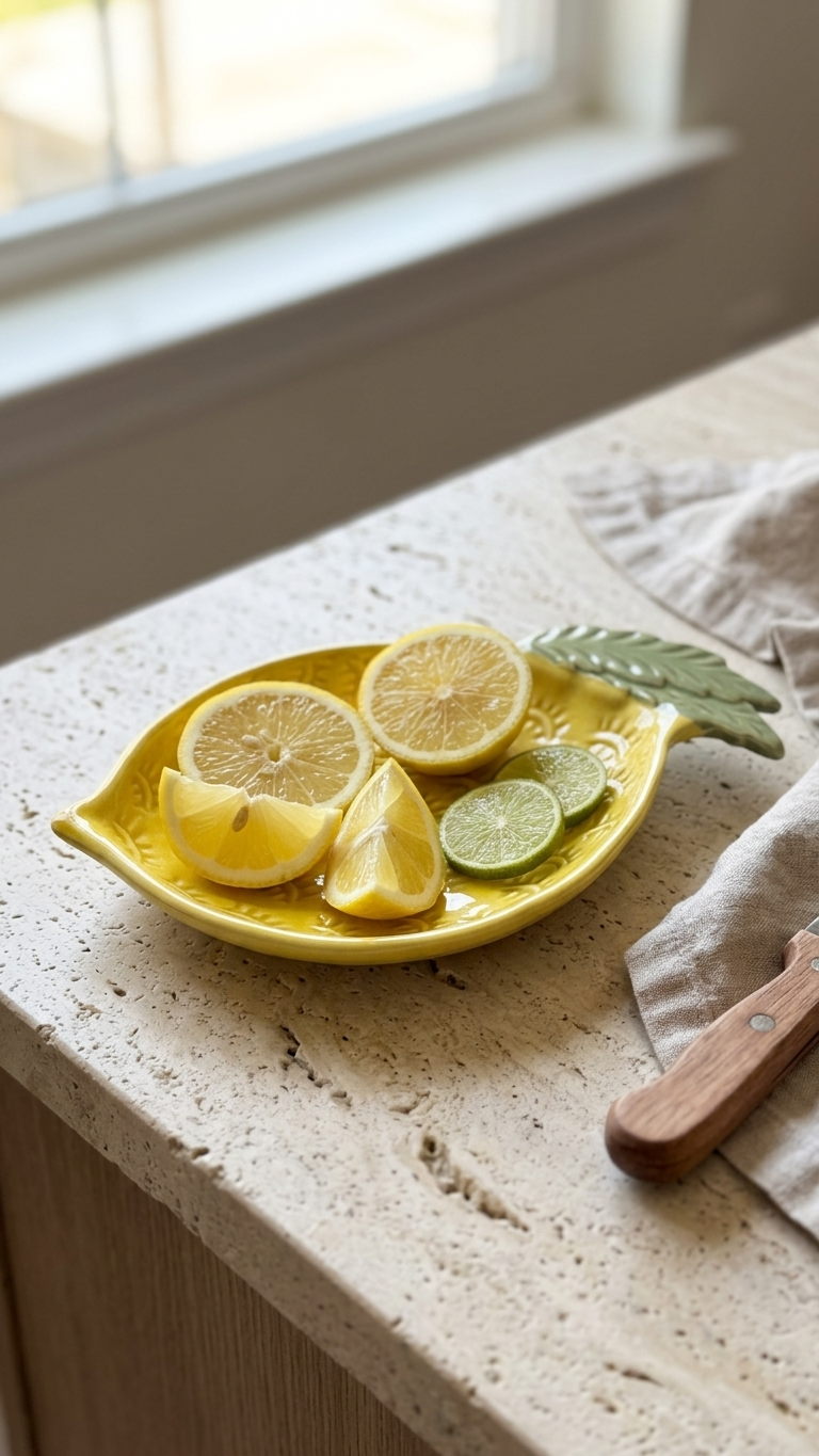 Soleil Lemon Trinket Dish