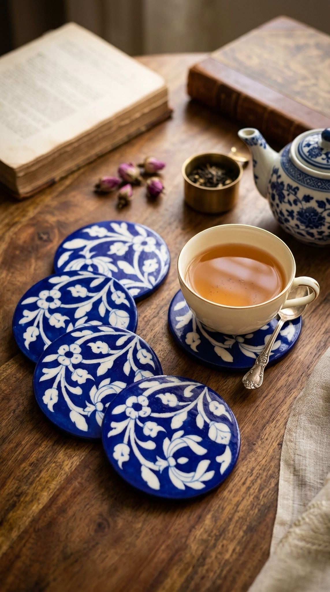 Neel Baagh Coaster - Set of 4