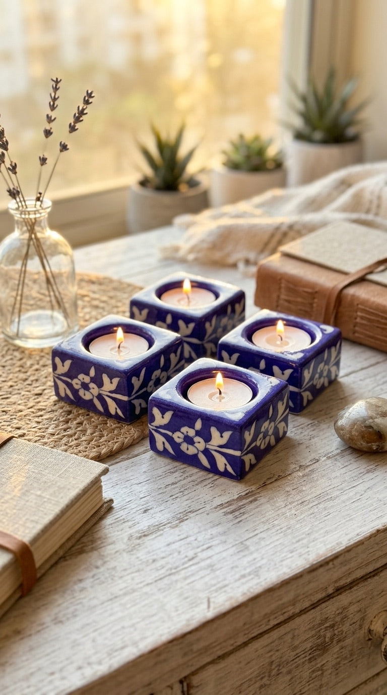 Noor Tealight Holder Set of 4