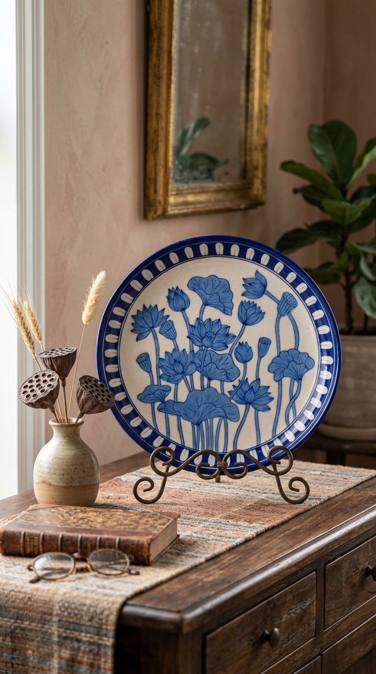 Lotus Bloom Plate