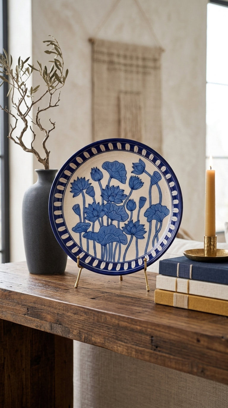 Lotus Bloom Plate