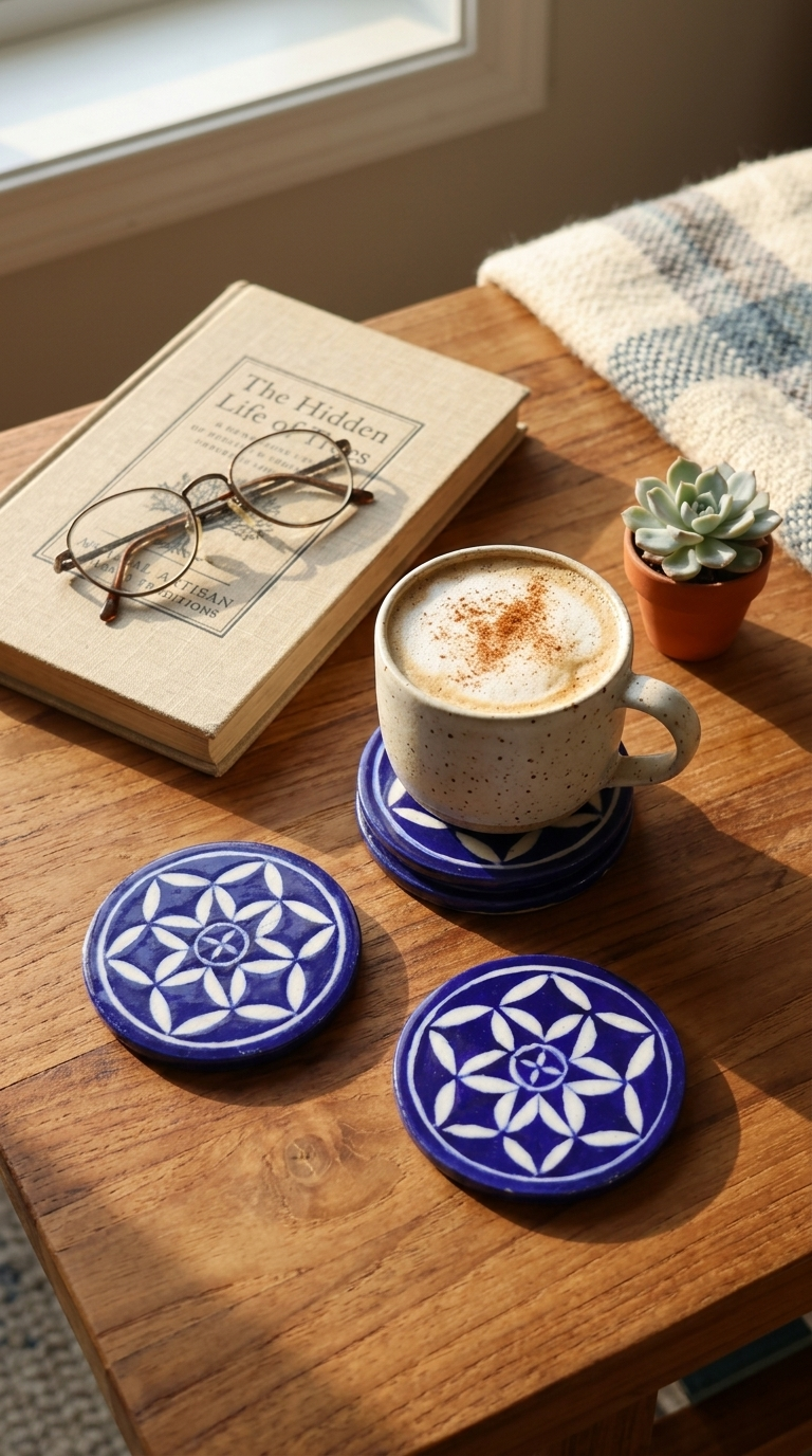 Neel Tara Coaster Set of 4