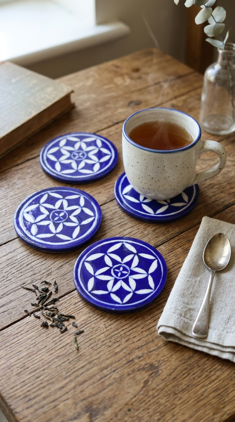 Neel Tara Coaster Set of 4